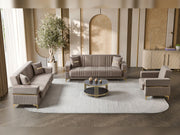 Tilda 3-pieces (Sofa & Loveseat & Chair) Livingroom Set in Beige - 200-ST-TIL-ANKA153-321