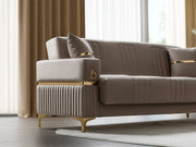 Tilda 3-pieces (Sofa & Loveseat & Chair) Livingroom Set in Beige - 200-ST-TIL-ANKA153-321