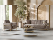 Tilda 3-pieces (Sofa & Loveseat & Chair) Livingroom Set in Grey - 200-ST-TIL-ANKA152-321
