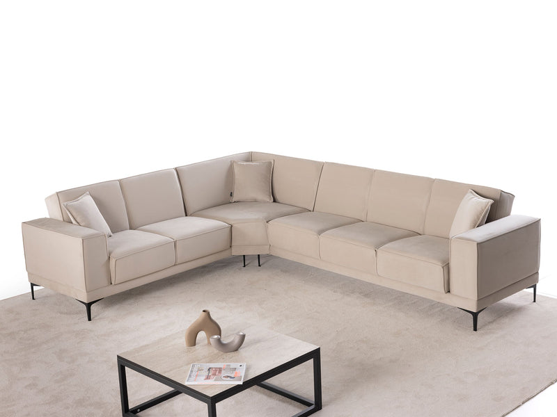 Tillo Sectional Sofa in Beige - 200-ZEN-TIL-BEI-3C2
