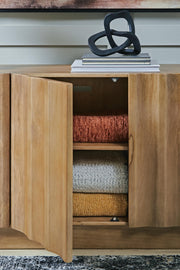 Timkins White Washed Accent Cabinet - A4000700