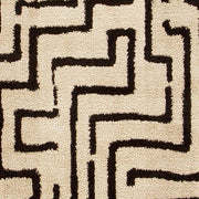 Timworth Black/Beige Washable Large Rug - R408601