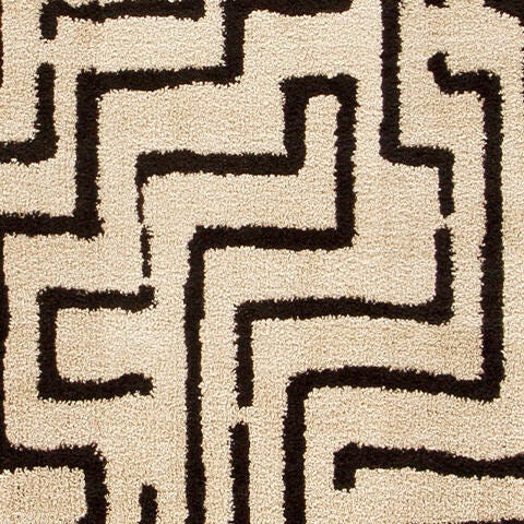 Timworth Black/Beige Washable Medium Rug - R408602