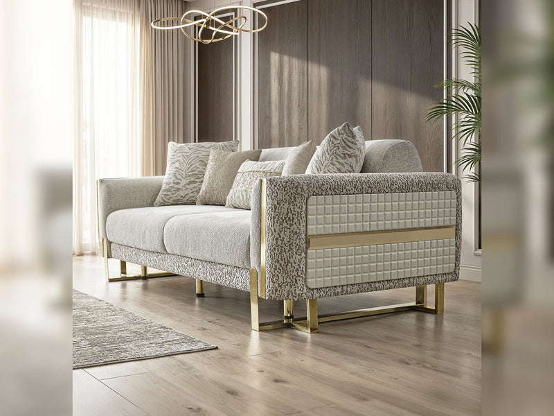 Tina Al Convertible Sofa in Beige - 200-ALT-TIN-3