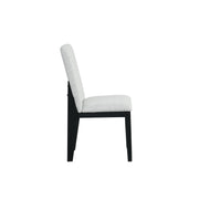 Tina - White Upholstered Dining Chair - D213-C