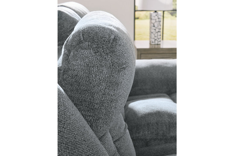 Tip - Off Slate Power Reclining Living Room Set - Gate FurniturePower Reclining Living Room Set