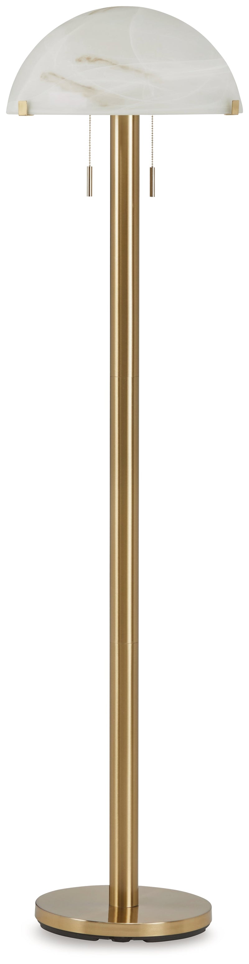 Tobbinsen Brass Finish Floor Lamp - L208421