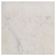 Tobin Square Marble Top End Table White and Black - 707697