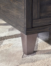 Todoe Coffee Table with 1 End Table in Dark Gray - PKG008763