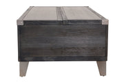Todoe Dark Gray Coffee Table with Lift Top - Gate FurnitureCoffee Table