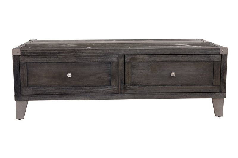 Todoe Dark Gray Coffee Table with Lift Top - Gate FurnitureCoffee Table
