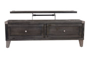 Todoe Dark Gray Coffee Table with Lift Top - Gate FurnitureCoffee Table
