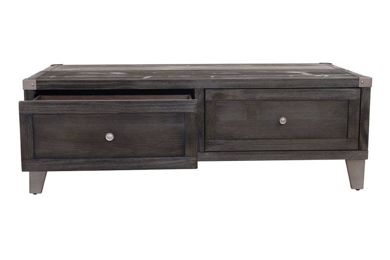 Todoe Dark Gray Coffee Table with Lift Top - Gate FurnitureCoffee Table