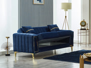 Toledo 76" Wide Convertible Loveseat - Gate FurnitureLoveseat