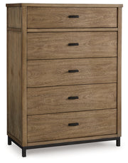 Tomtyn Light Brown Chest of Drawers from Ashley - Luna Furniture