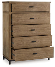 Tomtyn Light Brown Chest of Drawers from Ashley - Luna Furniture