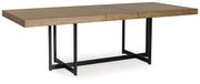 Tomtyn Light Brown Dining Extension Table - D622-35