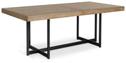 Tomtyn Light Brown Dining Extension Table - D622-35