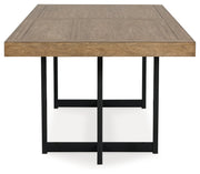 Tomtyn Light Brown Dining Extension Table - D622-35