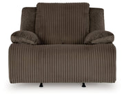 Top Tier 6-Piece Sectional with Recliner in Chocolate - PKG019384