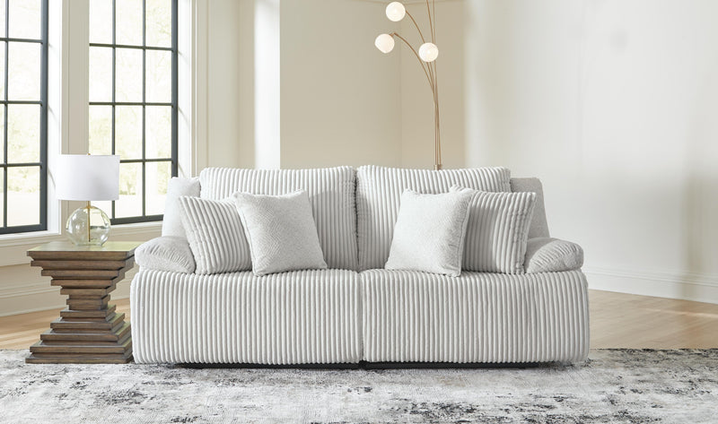 Top Tier Alloy 2-Piece Reclining Sectional Loveseat - 92706S9