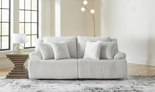 Top Tier Alloy 2-Piece Reclining Sectional Loveseat - 92706S9