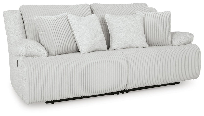 Top Tier Alloy 2-Piece Reclining Sectional Loveseat - 92706S9