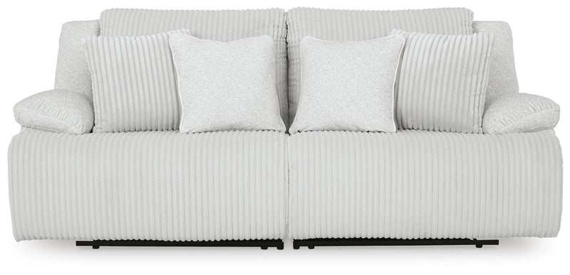 Top Tier Alloy 2-Piece Reclining Sectional Loveseat - 92706S9