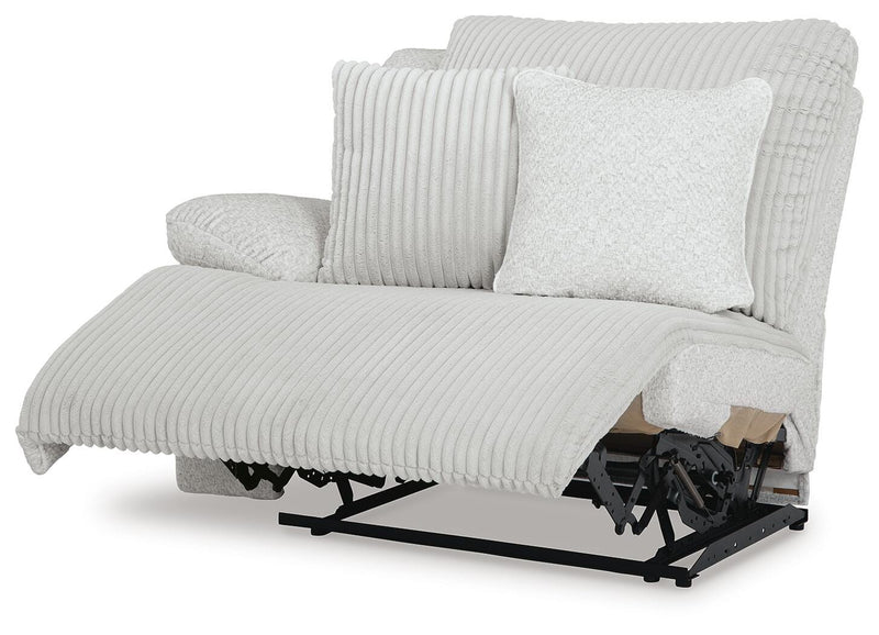 Top Tier Alloy 3-Piece Reclining Sectional and 2 Recliners - 92706U1