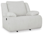 Top Tier Alloy 3-Piece Reclining Sectional and 2 Recliners - 92706U1