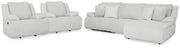 Top Tier Alloy 3-Piece Reclining Sectional and 2 Recliners - 92706U1