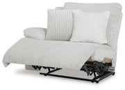 Top Tier Alloy 3-Piece Reclining Sectional Chofa - 92706S10