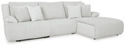 Top Tier Alloy 3-Piece Reclining Sectional Sofa Chaise - 92706S6