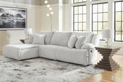 Top Tier Alloy 3-Piece Reclining Sectional Sofa Chaise - 92706S7