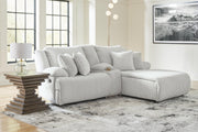 Top Tier Alloy 3-Piece Reclining Sectional Sofa with Chaise - 92706S4