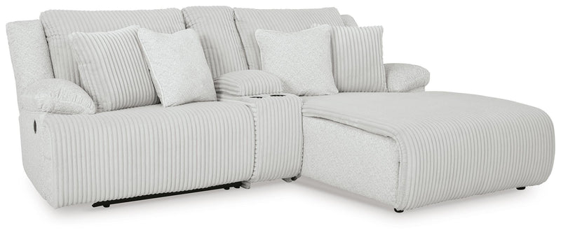 Top Tier Alloy 3-Piece Reclining Sectional Sofa with Chaise - 92706S4