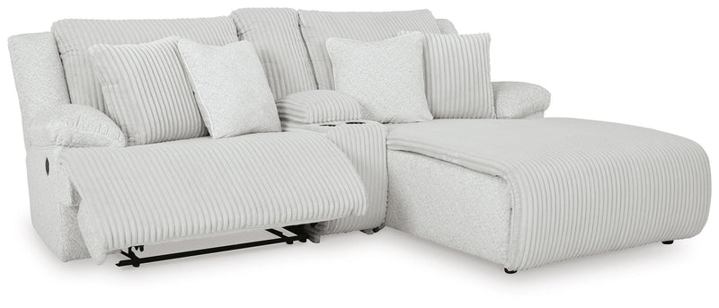 Top Tier Alloy 3-Piece Reclining Sectional Sofa with Chaise - 92706S4
