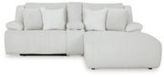 Top Tier Alloy 3-Piece Reclining Sectional Sofa with Chaise - 92706S4