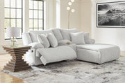 Top Tier Alloy 3-Piece Reclining Sectional Sofa with Chaise - 92706S4