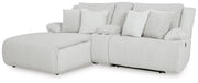 Top Tier Alloy 3-Piece Reclining Sectional Sofa with Chaise - 92706S5