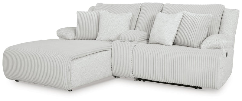 Top Tier Alloy 3-Piece Reclining Sectional Sofa with Chaise - 92706S5