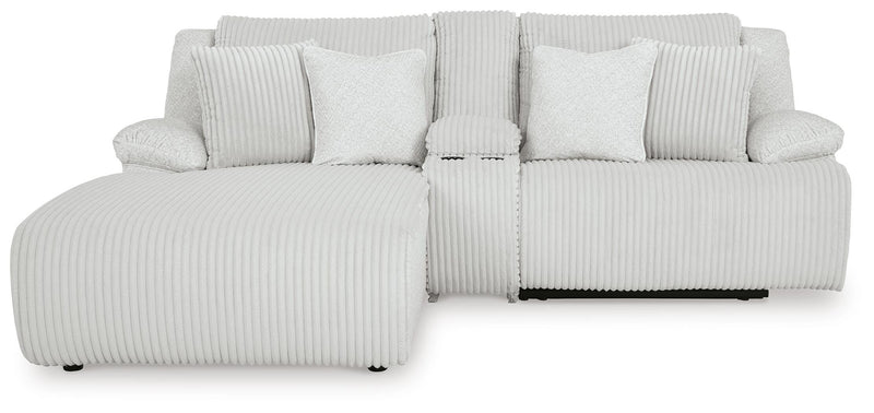Top Tier Alloy 3-Piece Reclining Sectional Sofa with Chaise - 92706S5