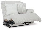Top Tier Alloy 4-Piece Reclining Sectional with Chaise - 92706S12