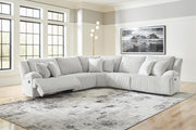 Top Tier Alloy 5-Piece Reclining Sectional - 92706S3