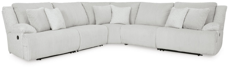 Top Tier Alloy 5-Piece Reclining Sectional - 92706S3