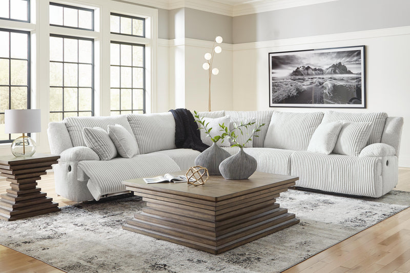 Top Tier Alloy 5-Piece Reclining Sectional - 92706S3