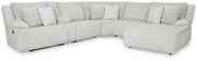 Top Tier Alloy 6-Piece Reclining Sectional with Chaise - 92706S1