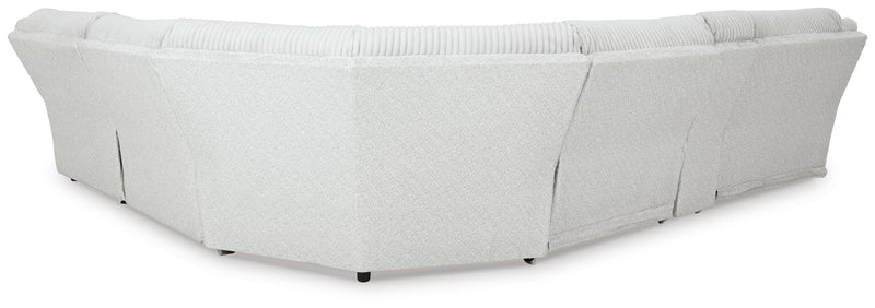Top Tier Alloy 6-Piece Reclining Sectional with Chaise - 92706S1