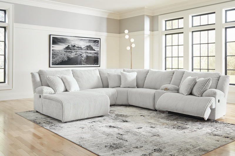Top Tier Alloy 6-Piece Reclining Sectional with Chaise - 92706S2
