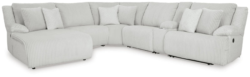 Top Tier Alloy 6-Piece Reclining Sectional with Chaise - 92706S2